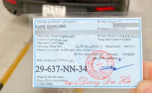 Hỗ trợ hồ sơ sang tên xe ô tô Hà Nội