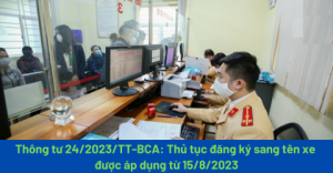 Dịch vụ sang tên Xe ô tô Hà Nội
