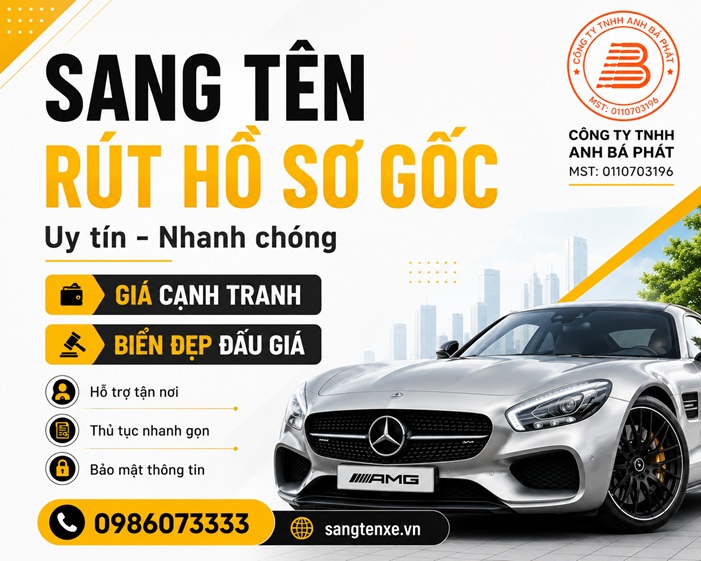 Tư vấn hồ sơ sang tên xe ô tô Hà Nội